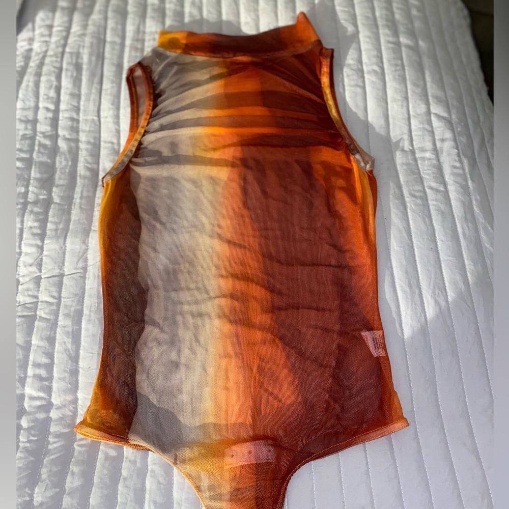 Sheer Sleeveless bodysuit